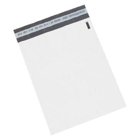Partners Brand Poly Mailers, 10" x 13", White, PK100 B874100PK