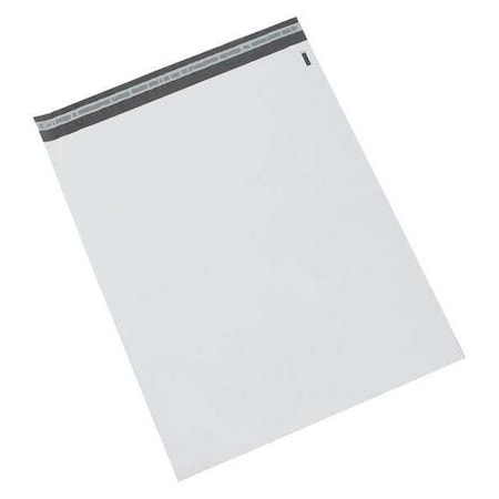 Partners Brand Poly Mailers, 19" x 24", White, PK100 B877100PK