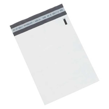 Partners Brand Poly Mailers, 9" x 12", White, PK100 B873100PK