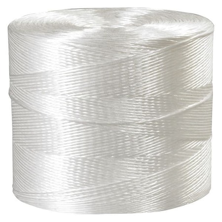 Partners Brand Polypropylene Tying Twine, 1-Ply, 110 lb, White, 10500'/Case TWT1050