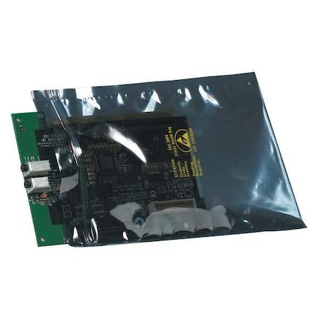 Partners Brand Reclosable Static Shielding Bags, 2" x 3", Transparent, PK1000 STC301