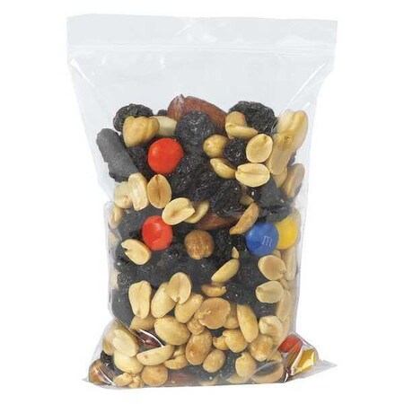 Partners Brand Reclosable Poly Bag, 10" L, 8" W, 2 mil Thick PZ135