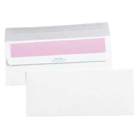 Partners Brand Redi-Seal Business Envelopes, No 10 Plain, 4 1/8" x 9 1/2", White, PK2500 EN1108