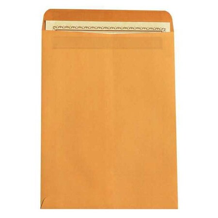 Partners Brand Redi-Seal Envelopes, 9" x 12", Kraft, PK500 EN1042