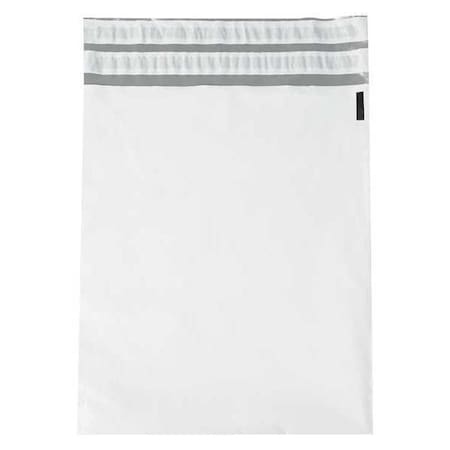 Partners Brand Returnable Poly Mailers, 14" x 17", White, PK100 RPM1417