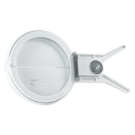 Partners Brand Replacement Valve and Spring, 6", White, 1/Each NUTDISVALVE