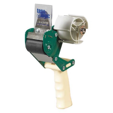 Tape Logic Tape Logic Seal Safe Carton Sealing Tape Dispenser, 2", Green/White, 1/Each TDSS2