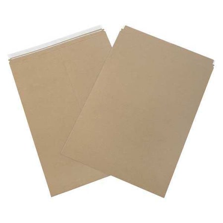 Partners Brand Self-Seal Flat Mailers, 20" x 27", Kraft, PK50 RM12PSK