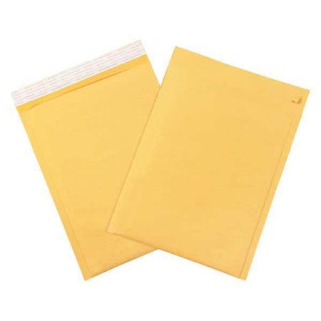 Partners Brand Self-Seal Bubble Mailers w/Tear Strip, No 5, 10 1/2" x 16", Kraft, PK100 B858SSTT