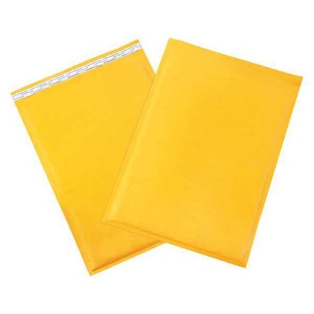 Partners Brand Self-Seal Bubble Mailers, No 6, 12 1/2" x 19", Kraft, PK25 B859SSR