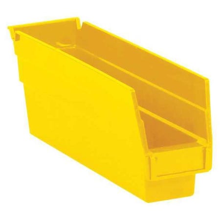 Partners Brand Shelf Storage Bin, Yellow, 36 PK BINPS101Y