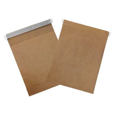 PARTNERS BRAND Self-Seal Padded Mailers, #2, 8 1/2" x 12", Kraft, 25/Case B805SS25PK