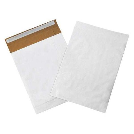Partners Brand Self-Seal Padded Mailers, 10 1/2" x 16", White, PK100 B809WSS