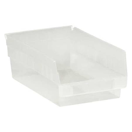 Partners Brand Hang & Stack Storage Bin, Clear, 20 PK BINPS104CL