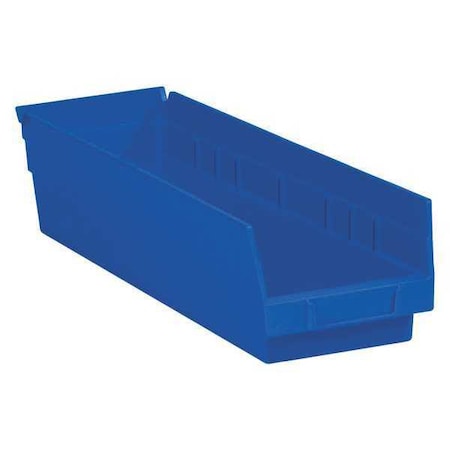 Partners Brand Shelf Storage Bin, Blue, 20 PK BINPS111B