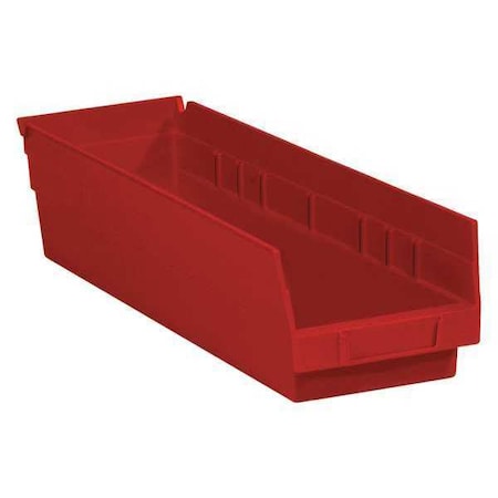 Partners Brand Hang & Stack Storage Bin, Red, 20 PK BINPS111R