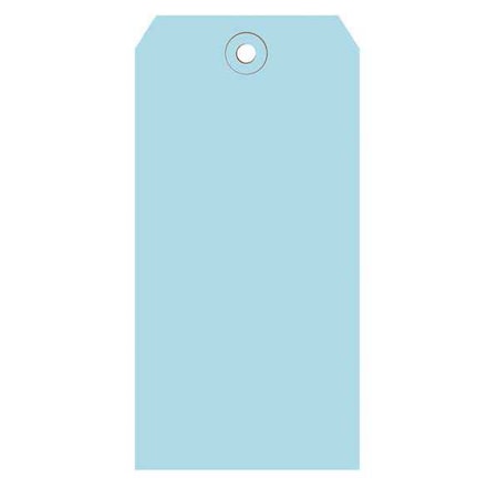 Partners Brand Shipping Tags, 13 Pt., 4 3/4" x 2 3/8", Light Blue, PK1000 G11051B