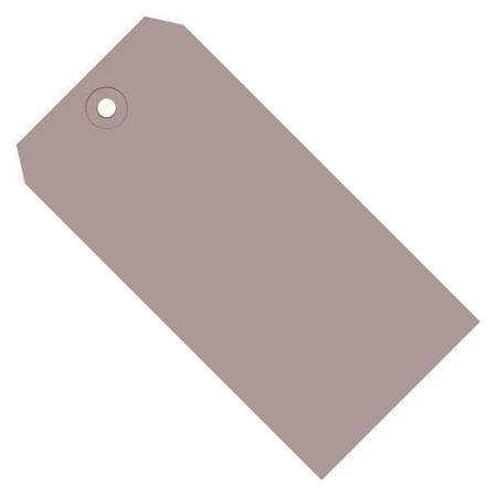 Partners Brand Shipping Tags, 13 Pt., 5 1/4" x 2 5/8", Gray, PK1000 G11061F