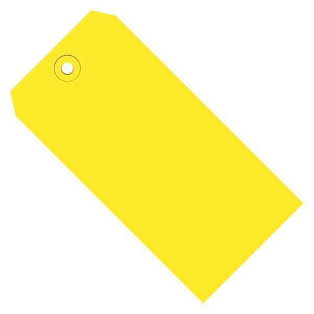 Partners Brand Shipping Tags, 13 Pt., 4 3/4" x 2 3/8", Yellow, PK1000 G11051C