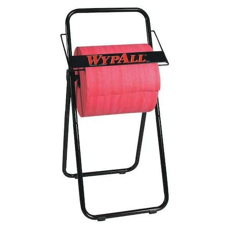 Wypall WypALL Jumbo Roll Dispenser, Black, 1/Each KW103