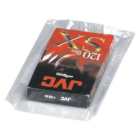 Partners Brand Shrink Bags, 100 Gauge, 6" x 8 1/2", Clear, PK500 SHB0608H
