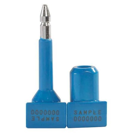 Partners Brand Bolt Seals, 3/4" x 3 1/4", Blue, PK50 SE1032BL