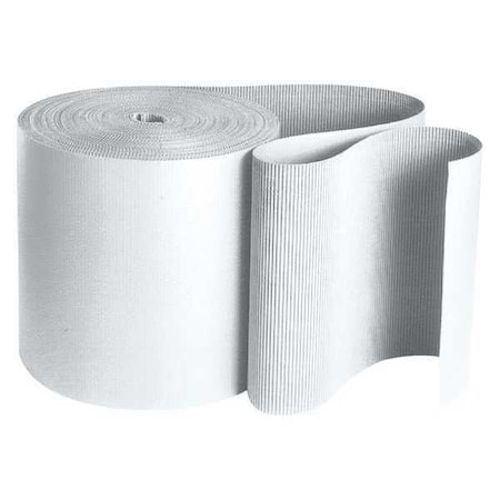 Partners Brand Singleface Corrugated Roll, B-Flute, 36" x 250', White, 1 Roll SF36W