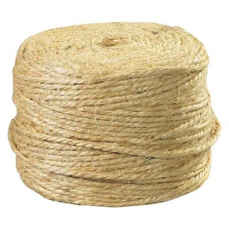 Partners Brand Sisal Tying Twine, 3-Ply, Natural, 970'/Case TWS970