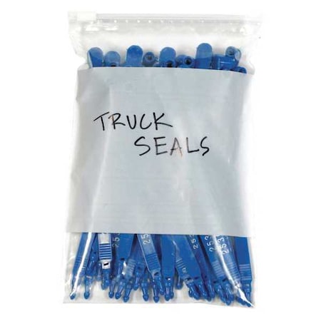 Partners Brand Reclosable Poly Bag, 12.5" L, 9" W, 3 mil Thick PB5242