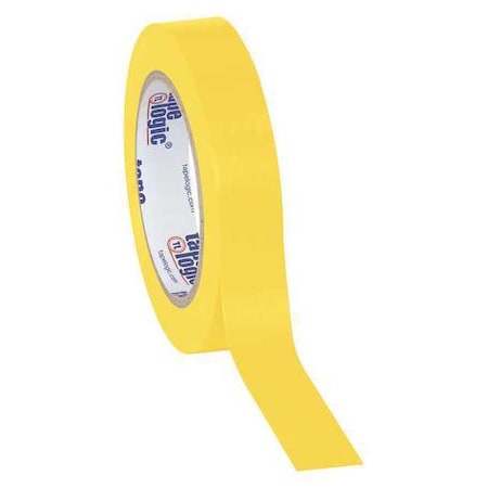 Partners Brand Tape Logic Solid Vinyl Safety Tape, 6.0 Mil, 1" x 36 yds, Yellow, PK3 T91363PKY