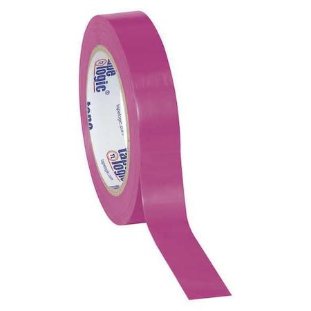 Partners Brand Tape Logic Solid Vinyl Safety Tape, 6.0 Mil, 1" x 36 yds, Purple, PK48 T9136P