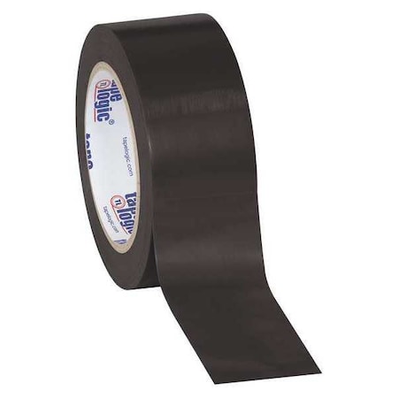 Partners Brand Tape Logic Solid Vinyl Safety Tape, 6.0 Mil, 2" x 36 yds., Black, PK3 T92363PKBL