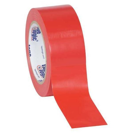 Partners Brand Tape Logic Solid Vinyl Safety Tape, 6.0 Mil, 2" x 36 yds., Red, PK24 T9236R