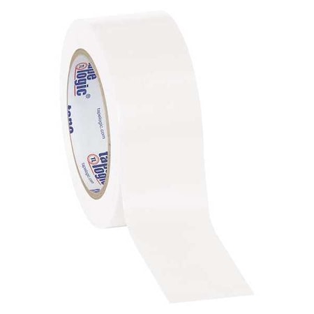 Partners Brand Tape Logic Solid Vinyl Safety Tape, 6.0 Mil, 2" x 36 yds., White, PK24 T9236W