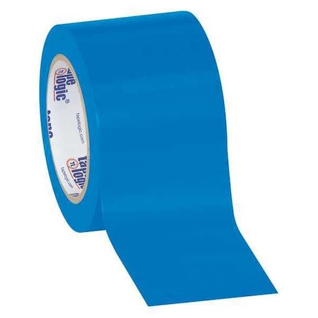 Partners Brand Tape Logic Solid Vinyl Safety Tape, 6.0 Mil, 3" x 36 yds., Blue, PK3 T93363PKB