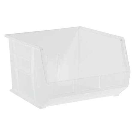 Partners Brand Hang & Stack Storage Bin, Clear, 3 PK BINP1816CL