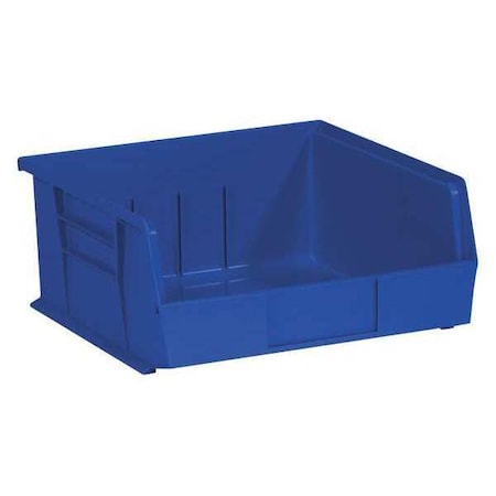 Partners Brand Hang & Stack Storage Bin, Blue, 6 PK BINP1111B