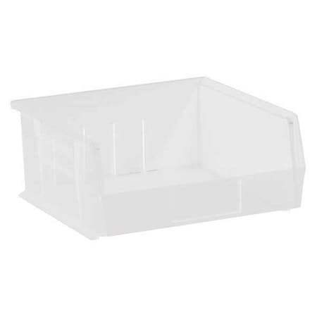 Partners Brand Hang & Stack Storage Bin, Clear, 6 PK BINP1111CL