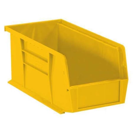 Partners Brand Hang & Stack Storage Bin, Yellow, 14.8 in W, 8.3 in L, 12 PK BINP1487Y