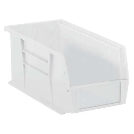 Partners Brand Hang & Stack Storage Bin, Clear, 12 PK BINP1487CL