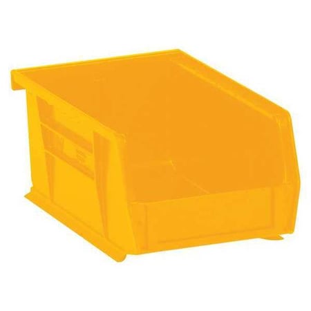 Partners Brand Hang & Stack Storage Bin, Yellow, 12 PK BINP0965Y