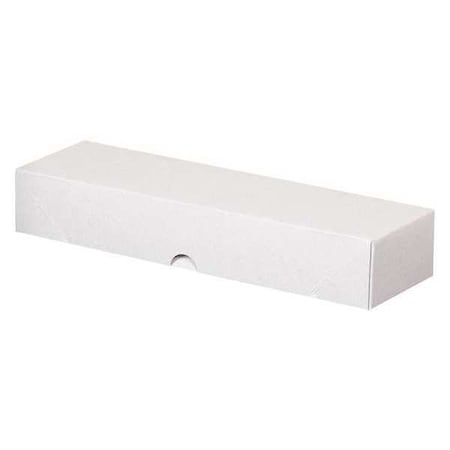 Partners Brand 12 in x 3 1/2 in x 2 in Stationery Folding Cartons, White, Fiberboard, 200 PK BCF26