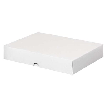 Partners Brand 8 1/2 in x 11 in x 2 in Stationery Folding Cartons, White, Fiberboard, 200 PK R1