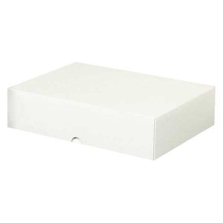 Partners Brand 8 5/8 in x 12 in x 3 in Stationery Folding Cartons, White, Fiberboard, 150 PK S1