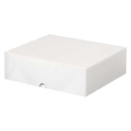 Partners Brand 8 5/8 in x 9 1/2 in x 3 in Stationery Folding Cartons, White, Fiberboard, 200 PK S2