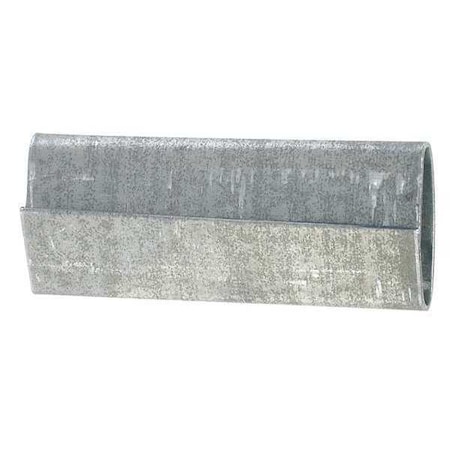 Partners Brand Steel Strapping Seals, Closed/Thread On Heavy Duty, 1 1/4", Silver, PK1000 SSHD114SEAL
