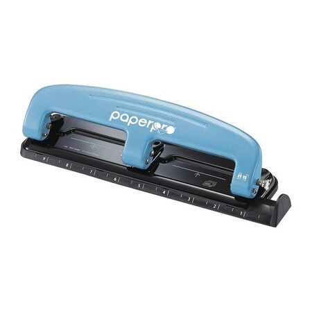 Paperpro 2103 $15 66 ProPunch Compact 3Hole Punch Rubber Base Zoro com
