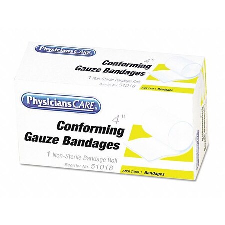 Physicianscare Non-Sterile Gauze Refills, 4in 51018
