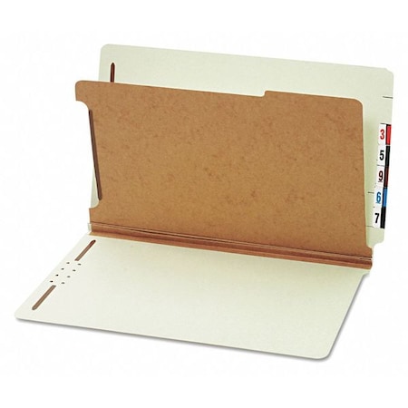 Pendaflex End Tab Classification Folder, Legal 4 Section, PK10 23314