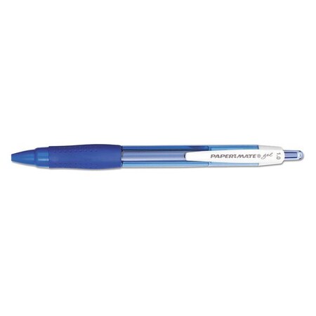 Paper Mate Roller Ball Gel Pen, Blue, Bold, PK12 1753366